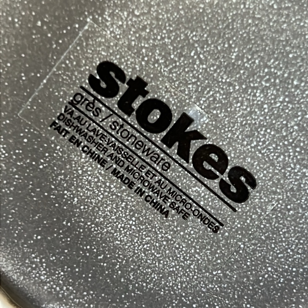 STOKES tea service for one mini teapot & cup set. Stoneware - Picture 5 of 7